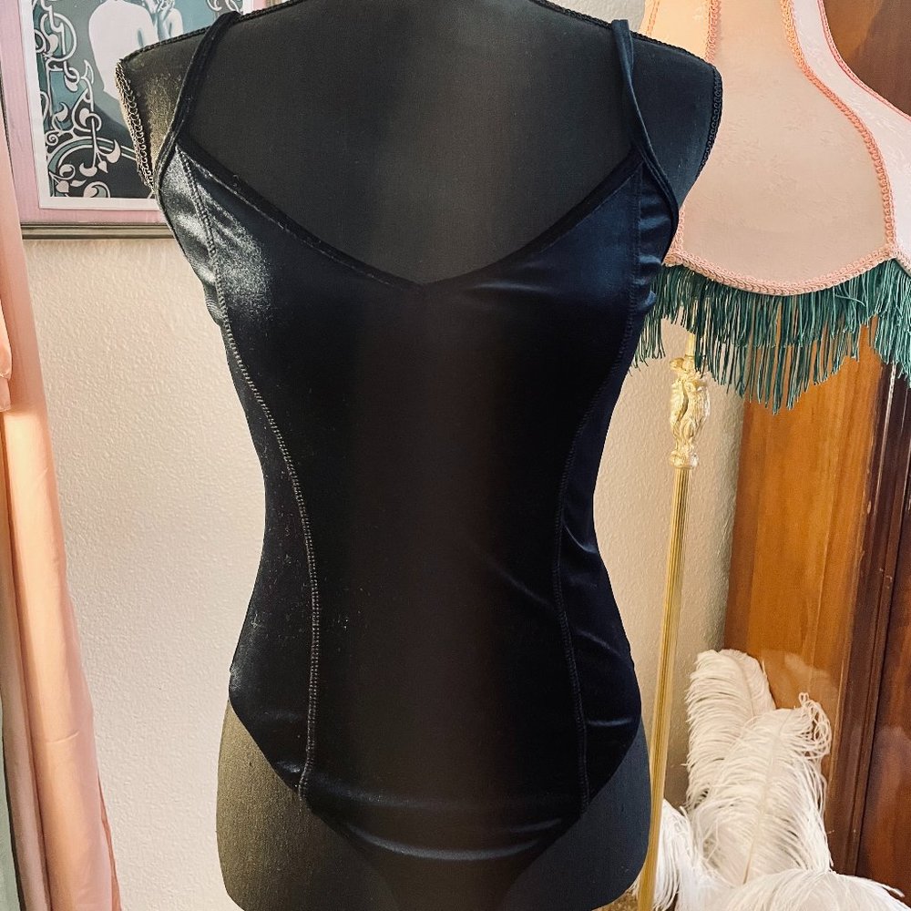 Sexy Velvet Bodysuit